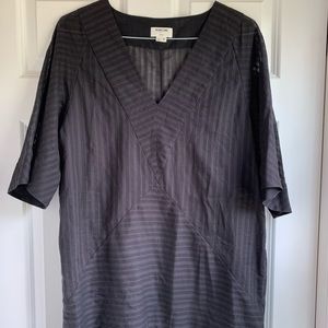 Helmut Lang Sheer Black Tunic